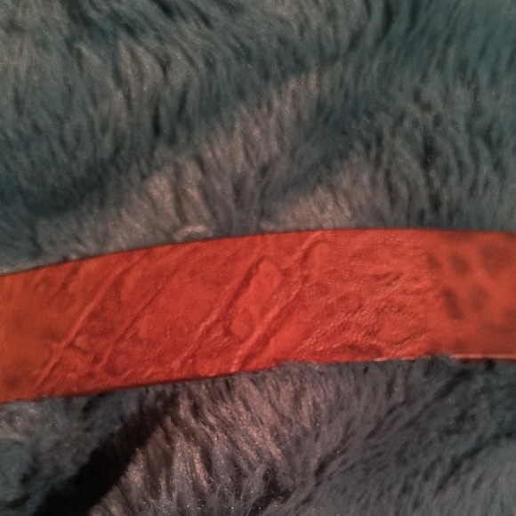 Vernizzi Brown Leather Belt with A Silver Buckle. Size 38. Great Condition - Picture 5 of 6